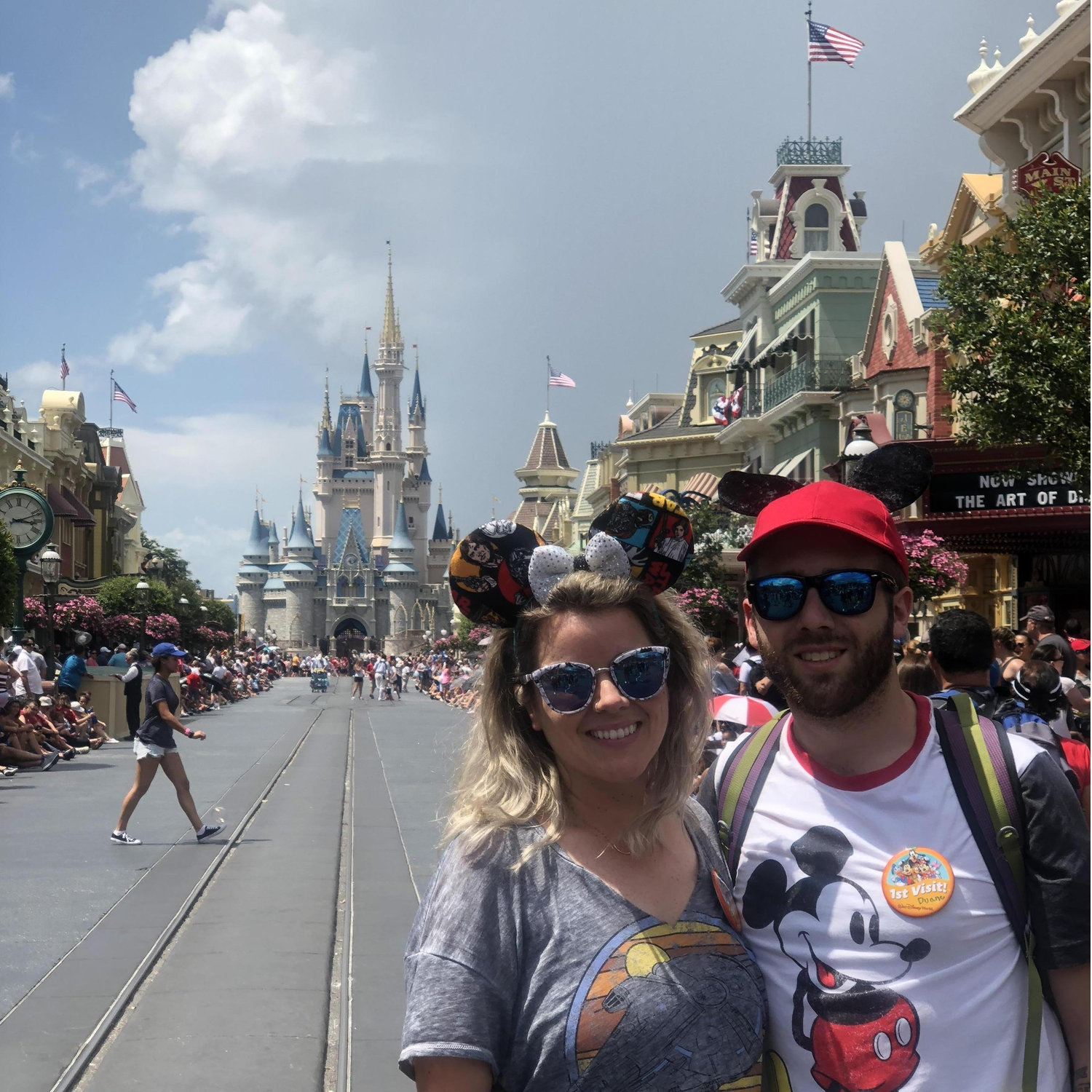 On the streets of Disney World. June 2018.