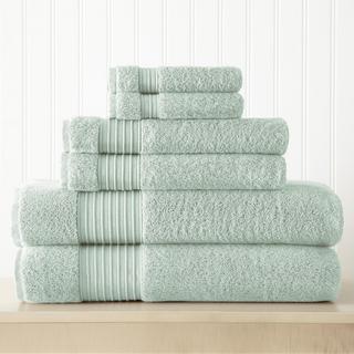 6-Piece Turkish Cotton Towel Set