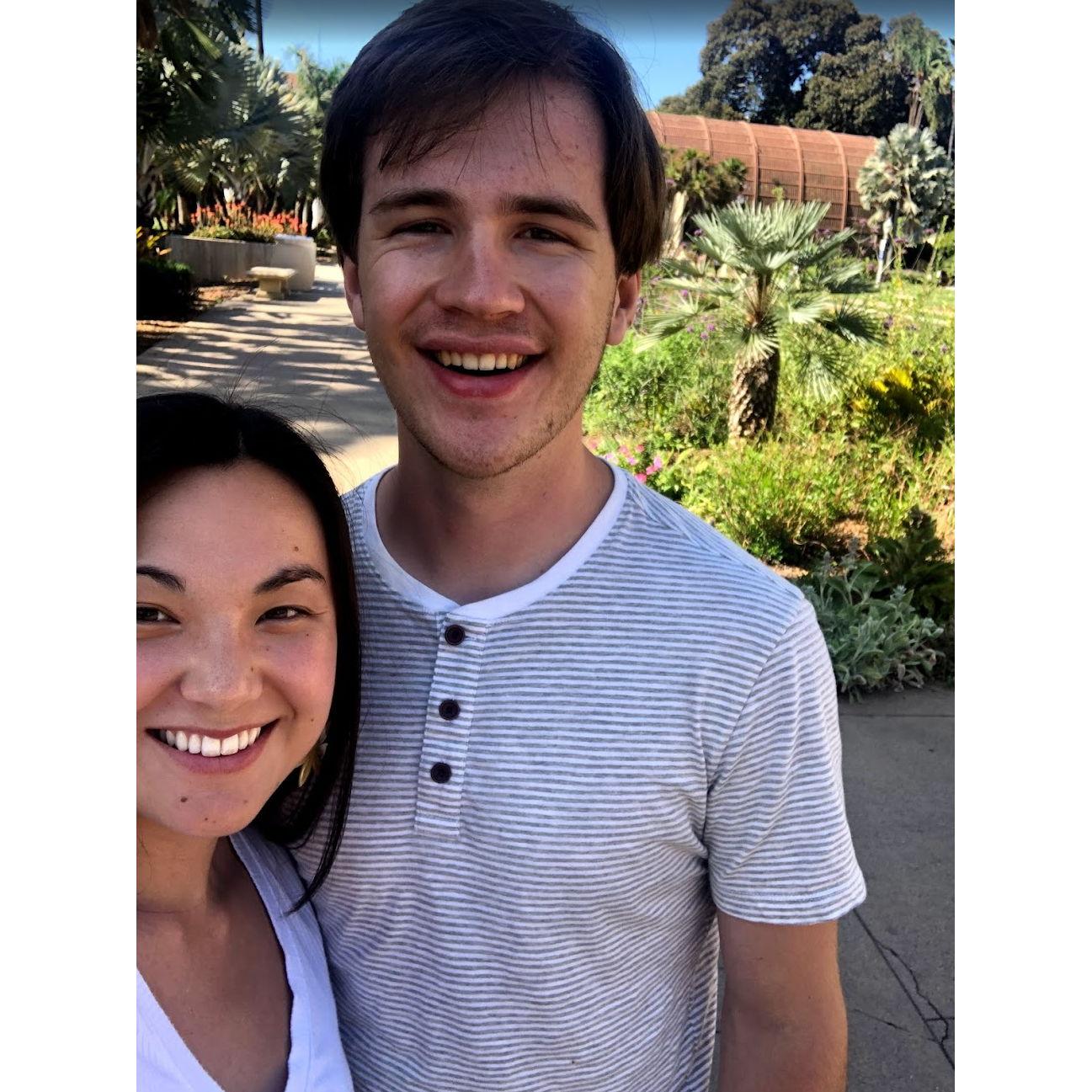 Cade's first visit to San Diego in July 2020.