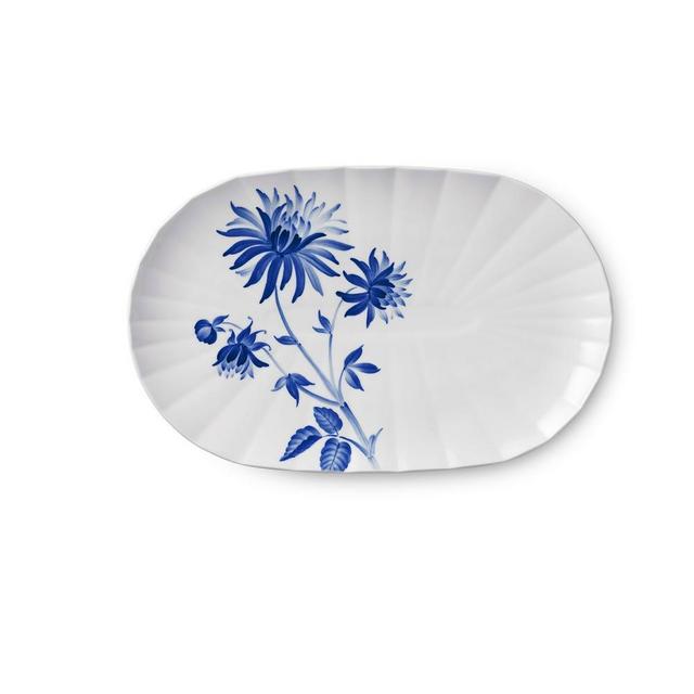 Blomst Serving Dish, Dahlia