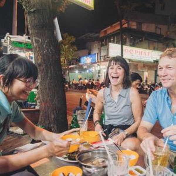 Street Food & Nightlife Tour For Two in Vietnam