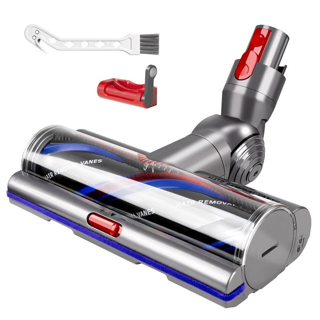 OTTWL Upgrade High Torque Replacement Head Compatible with Dyson V10 V11 V15 Models Cordless Vacuum Cleaners, Replacement Vacuum Head with Anti-Tangle and Adjustable Suction, Part No.970100-05(9.84IN)