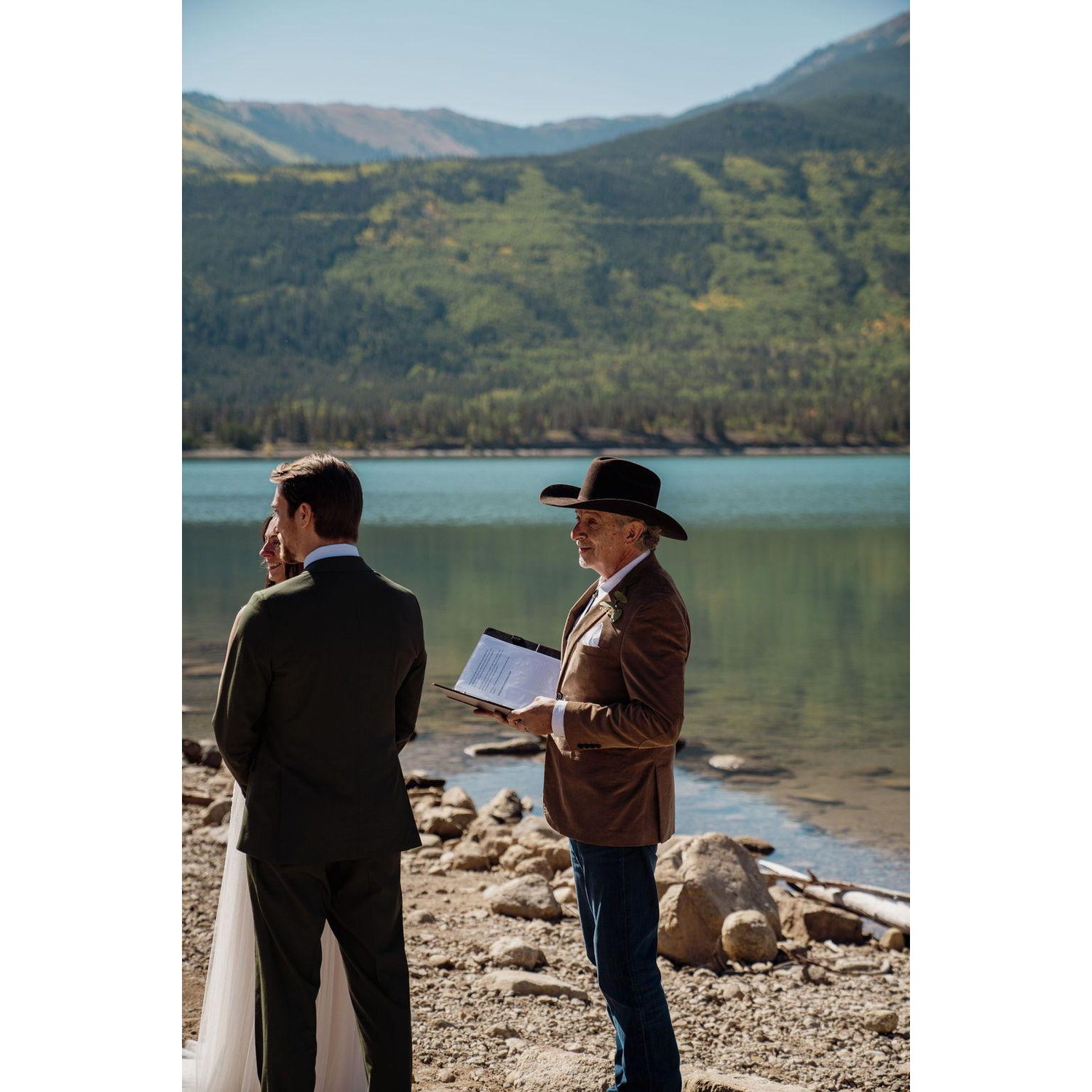 Dad was the best officiant we could ask for!!