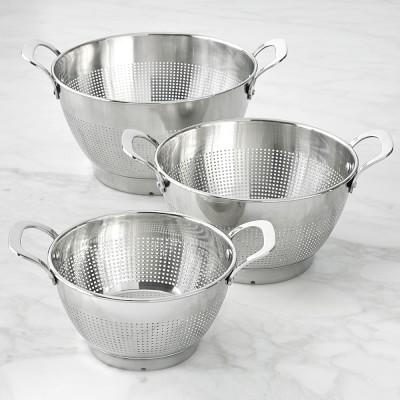 Stainless-Steel Colanders