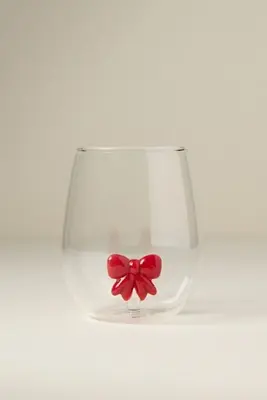 Jolly Icon Stemless Wine Glass