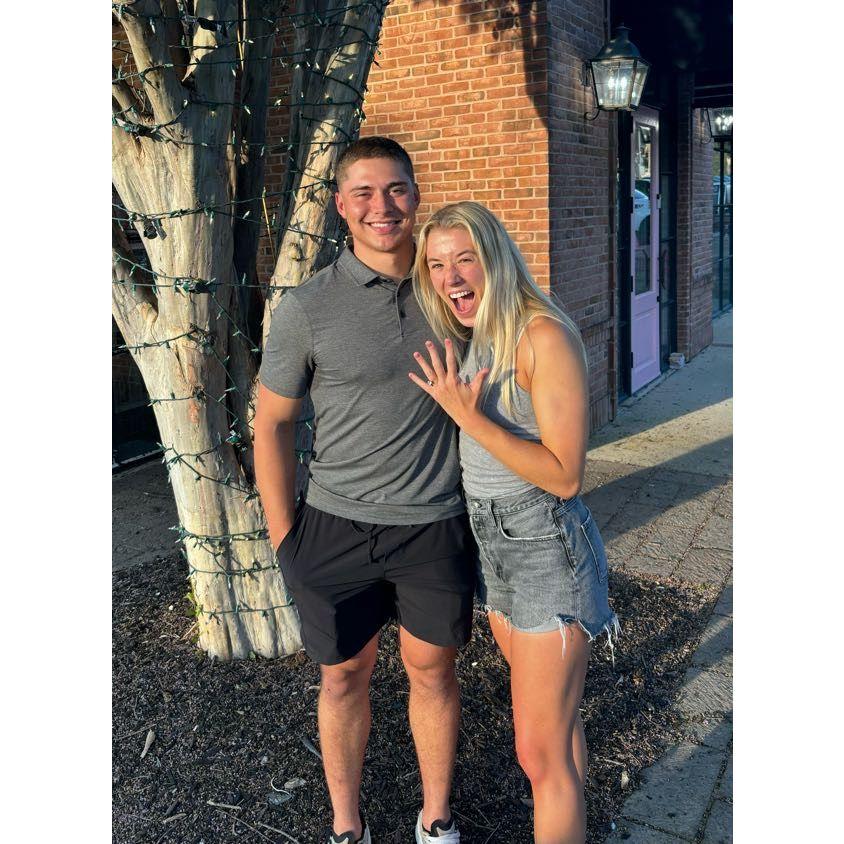 We got engaged!