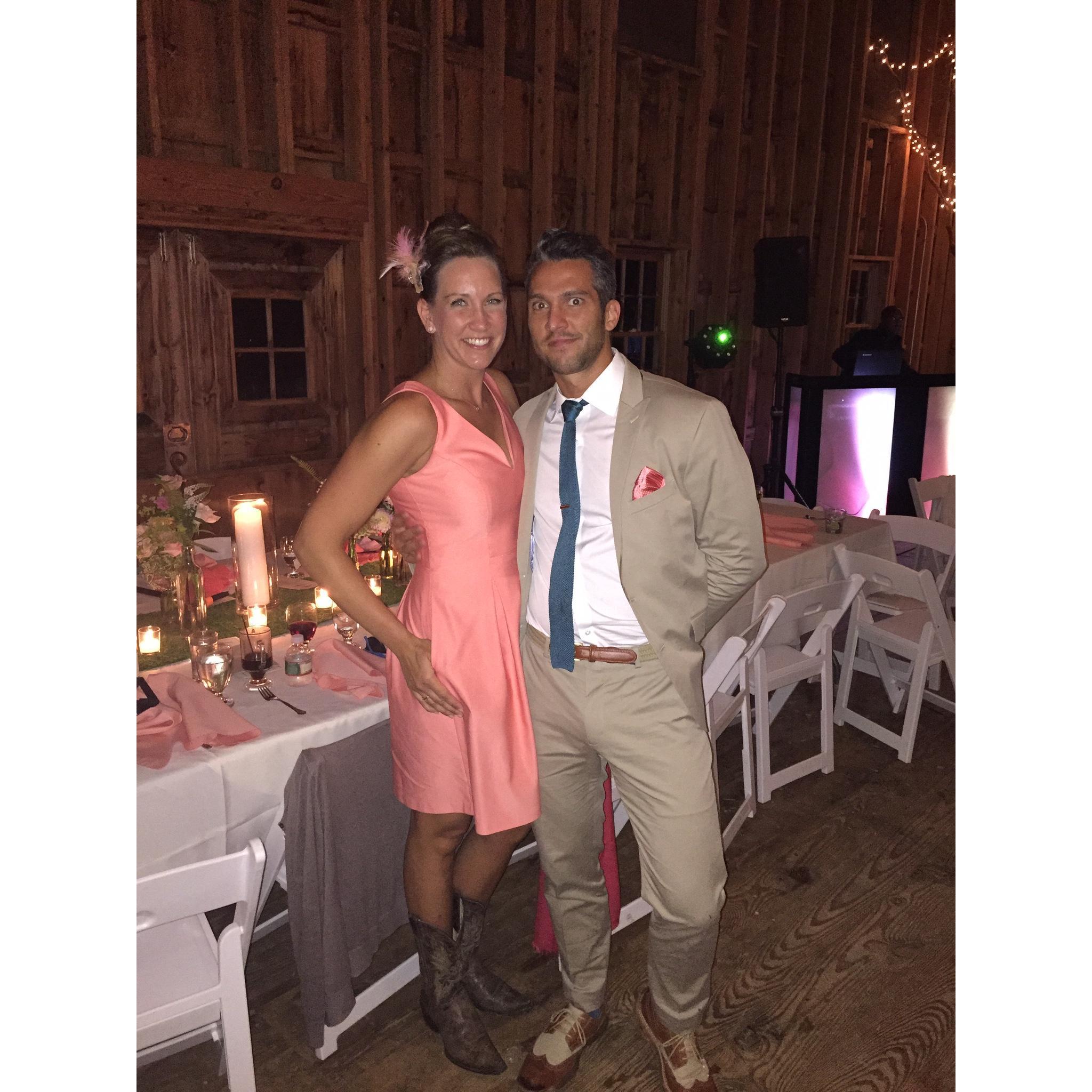 At Kate & Jake's Wedding