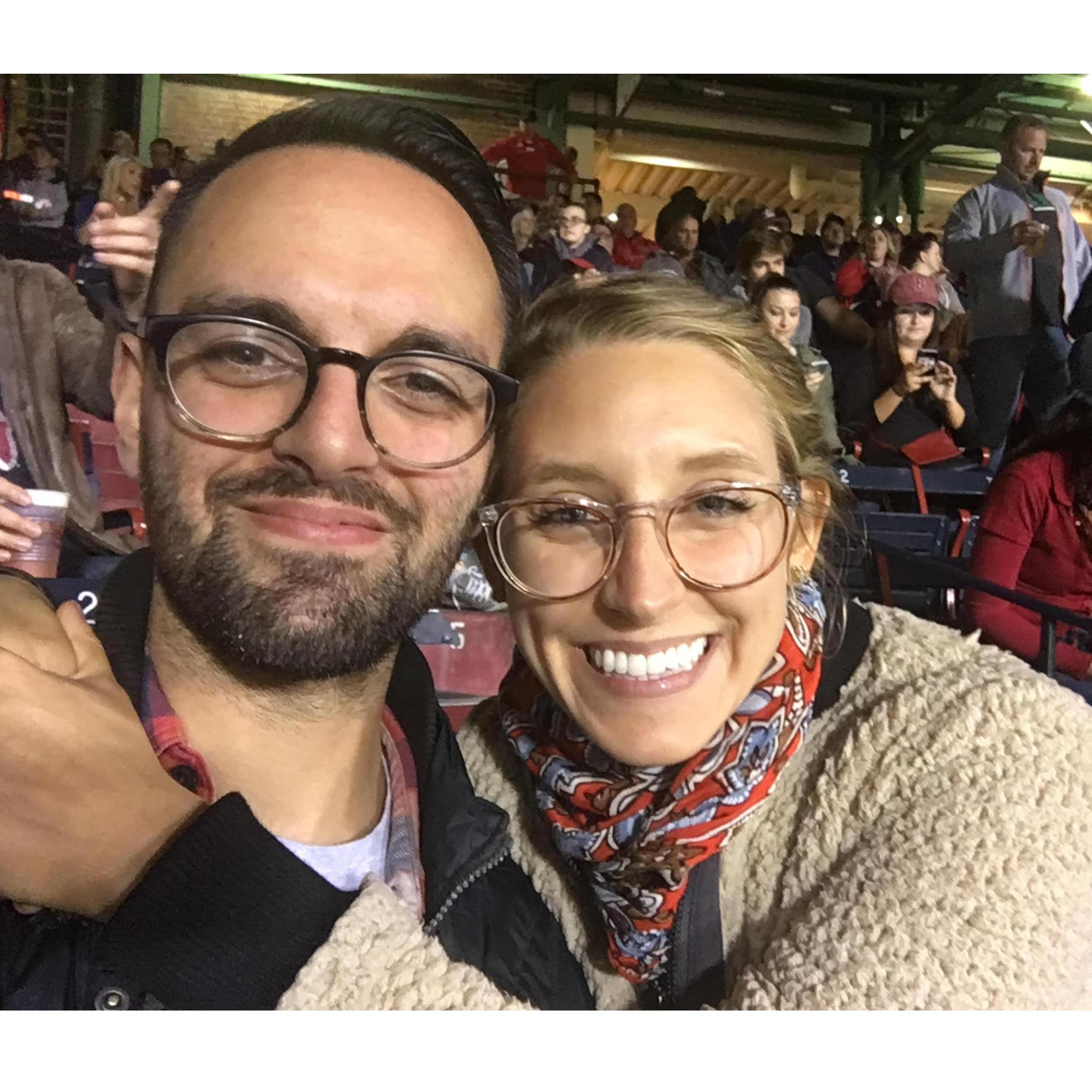 Did you know that before last year, Mike had never been to a baseball game? Amory is clearly an excellent influence.