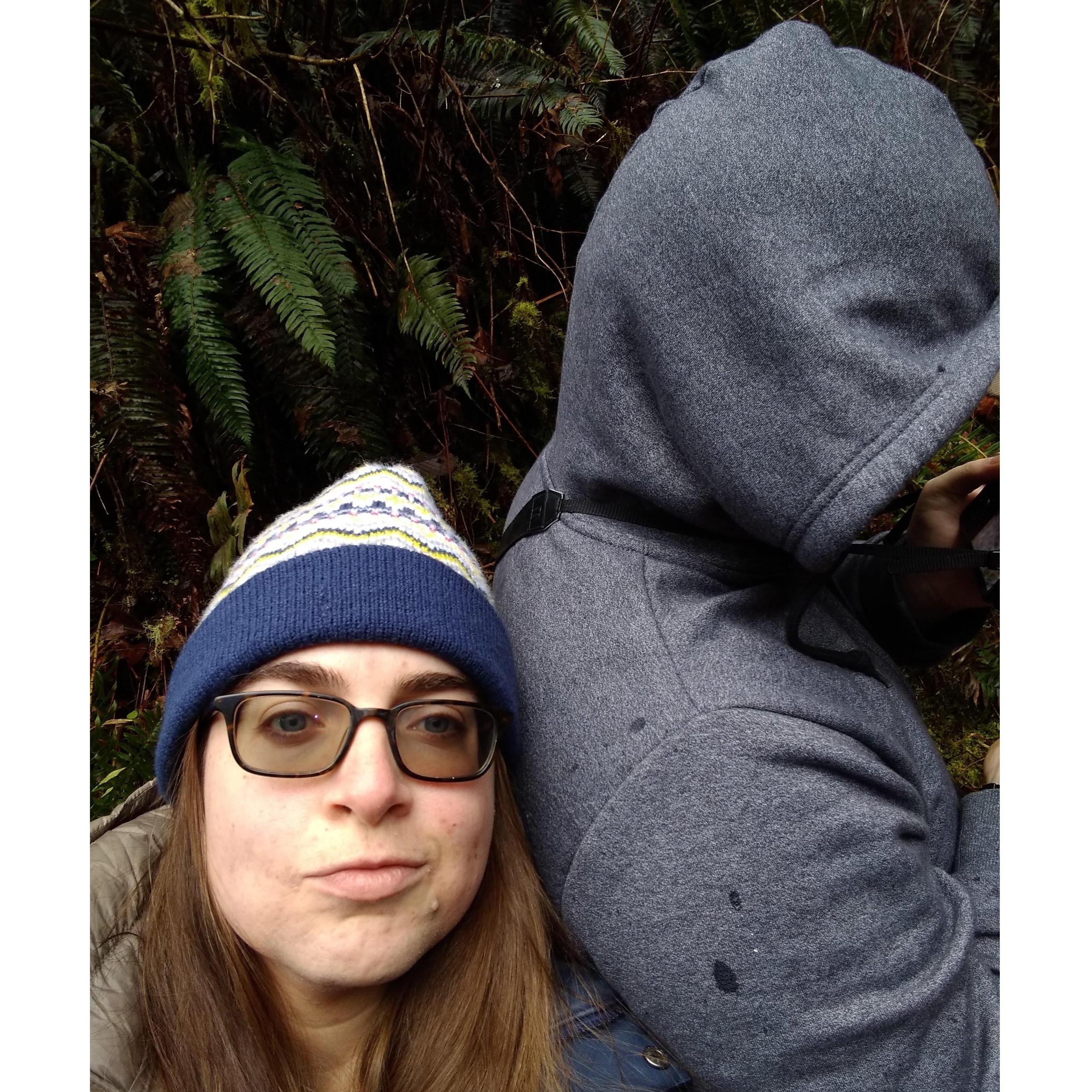 taking photos of him taking photos
-Silver Falls State Park - March 2021