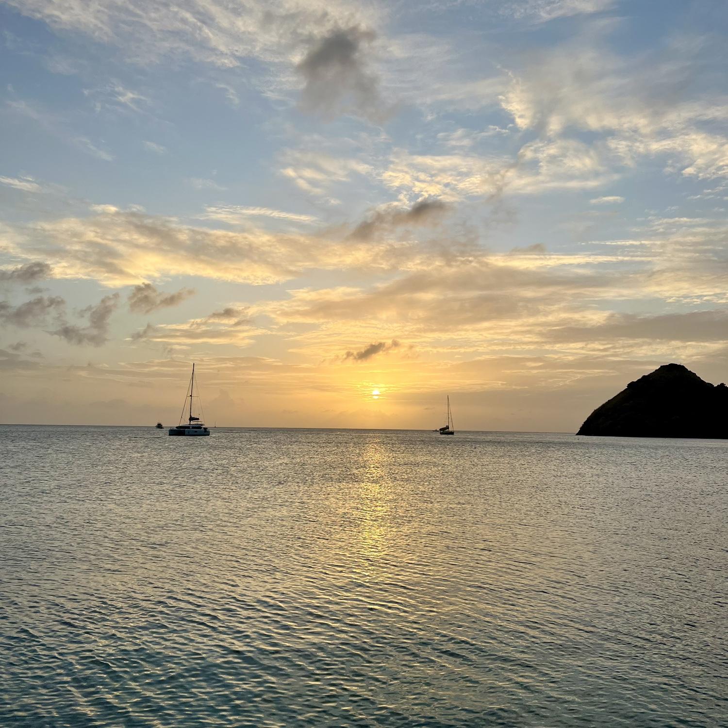 Sunset at the sister resort