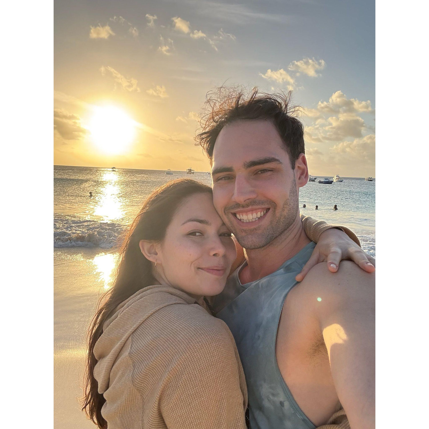 us in barbados!
