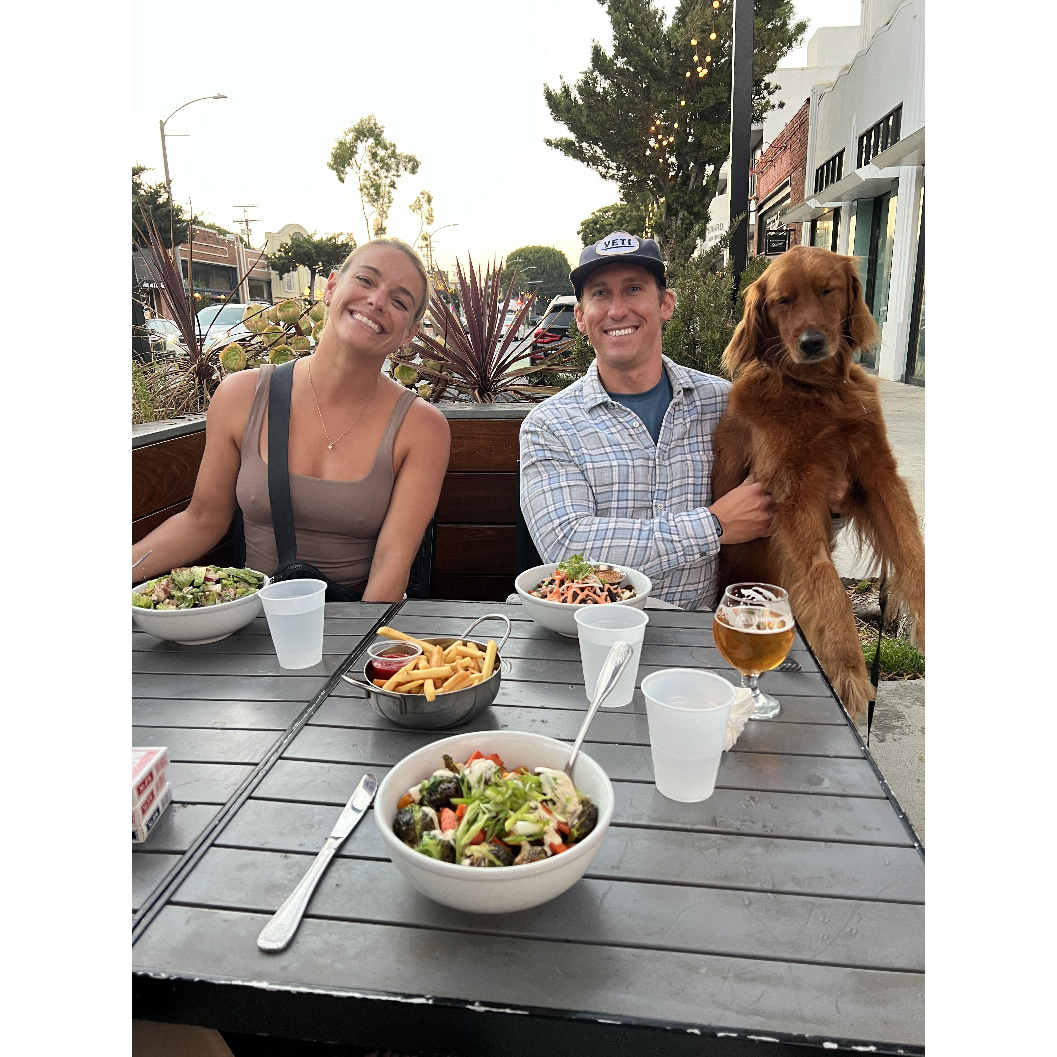 Casual Dinner with Sweeps