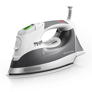 BLACK+DECKER Digital Advantage Professional Steam Iron, LCD Screen, Gray, D2030