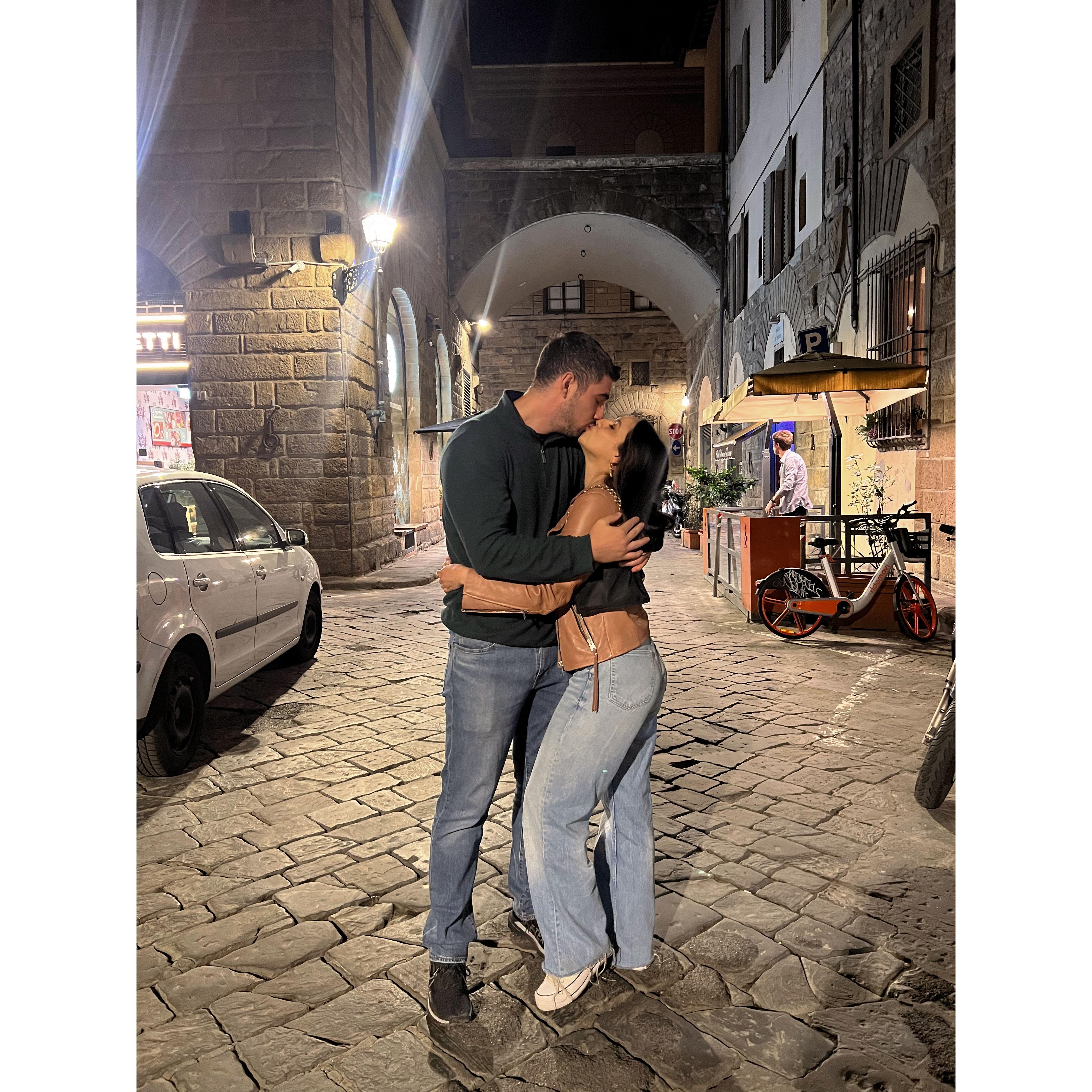 The streets of Florence