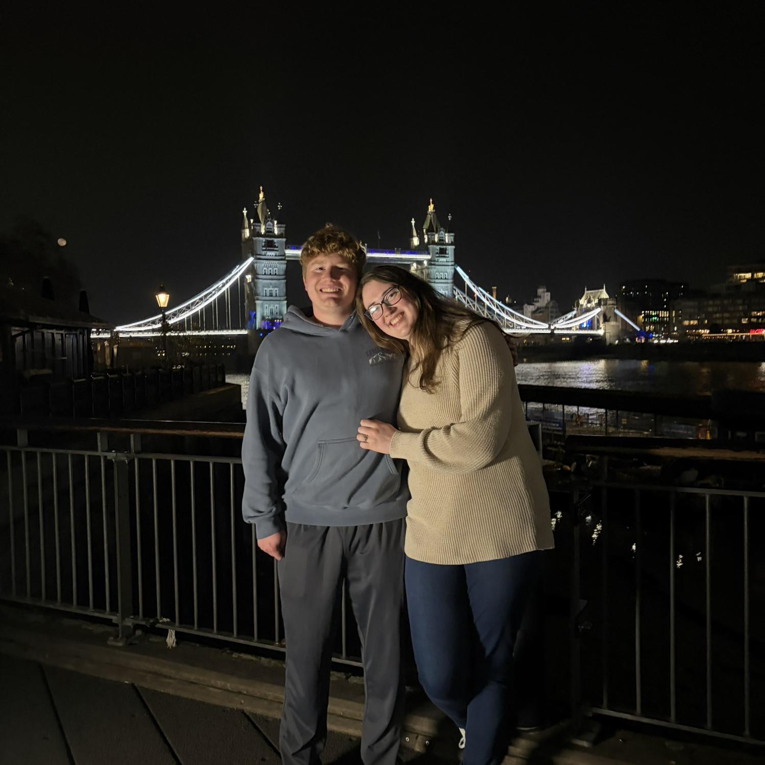 Kaden and Kendra went on two missions trips to London, England together. It was on the first trip that Kendra realized she liked Kaden