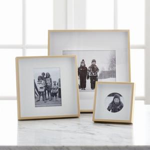 Brushed Brass Picture Frames Gunmetal 8x10
