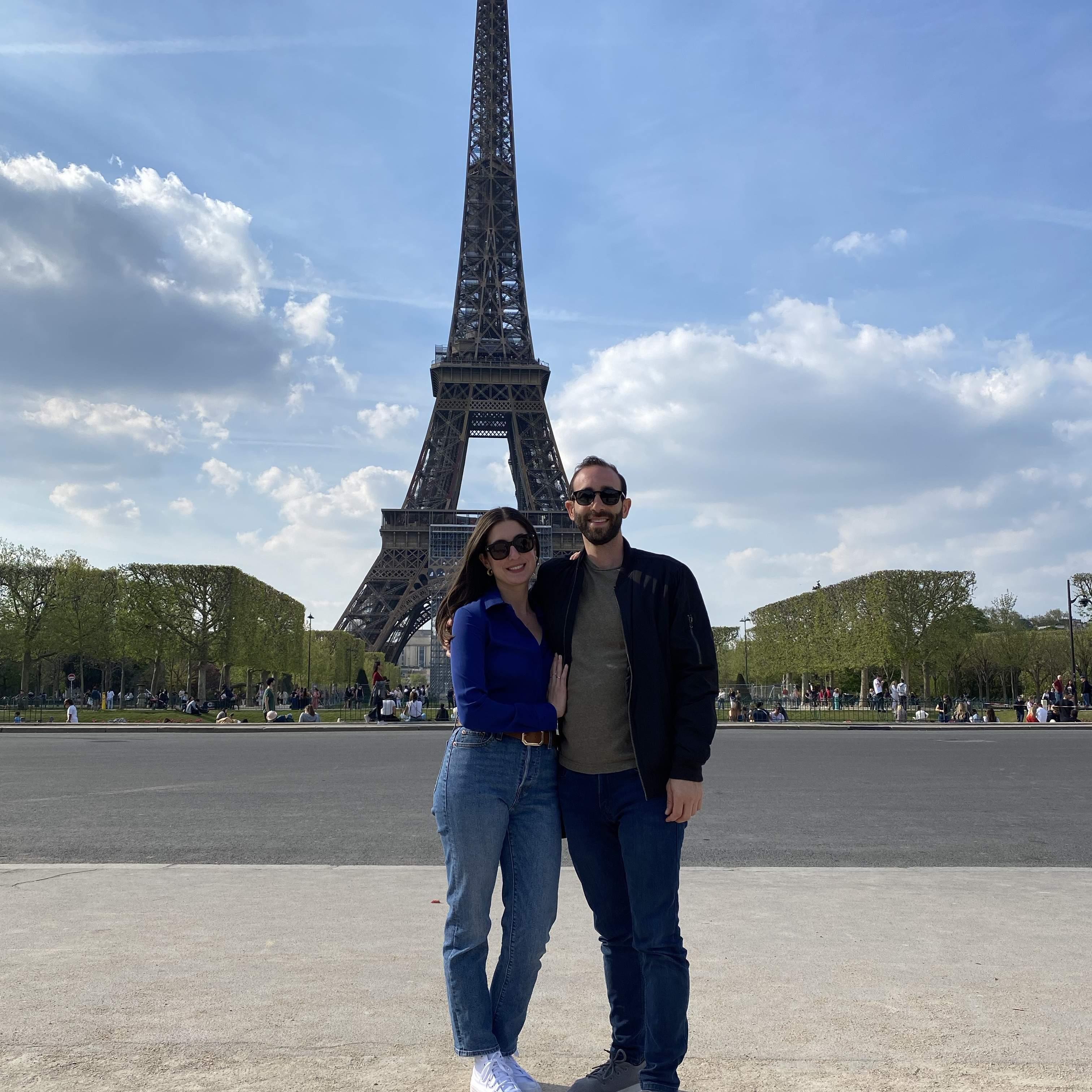 That time Eric brought Mele to Paris...two weeks before he actually proposed.
