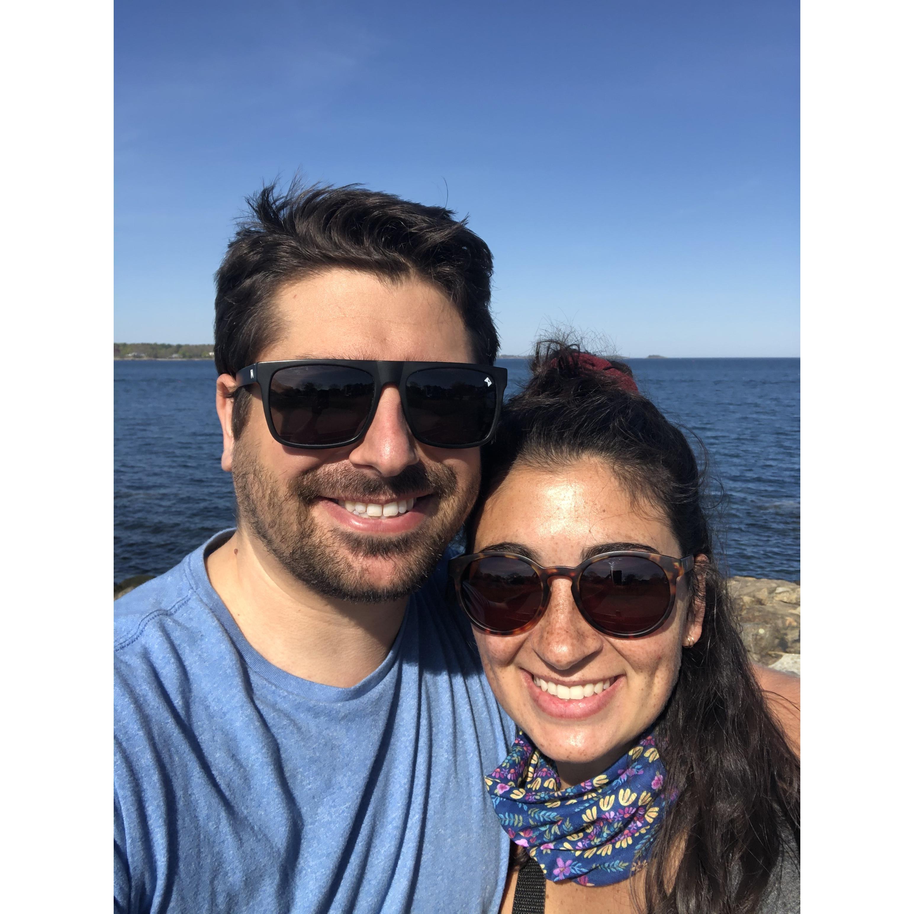 Our first walk to Juniper Point