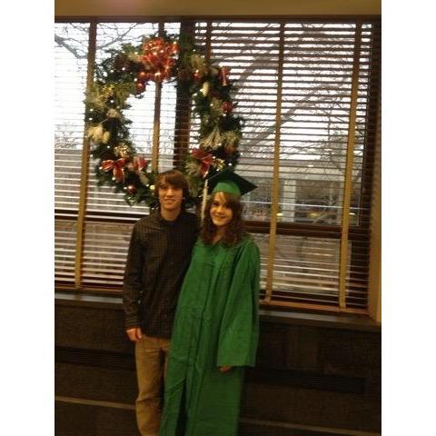 2012 - Clara's graduation from MSU.