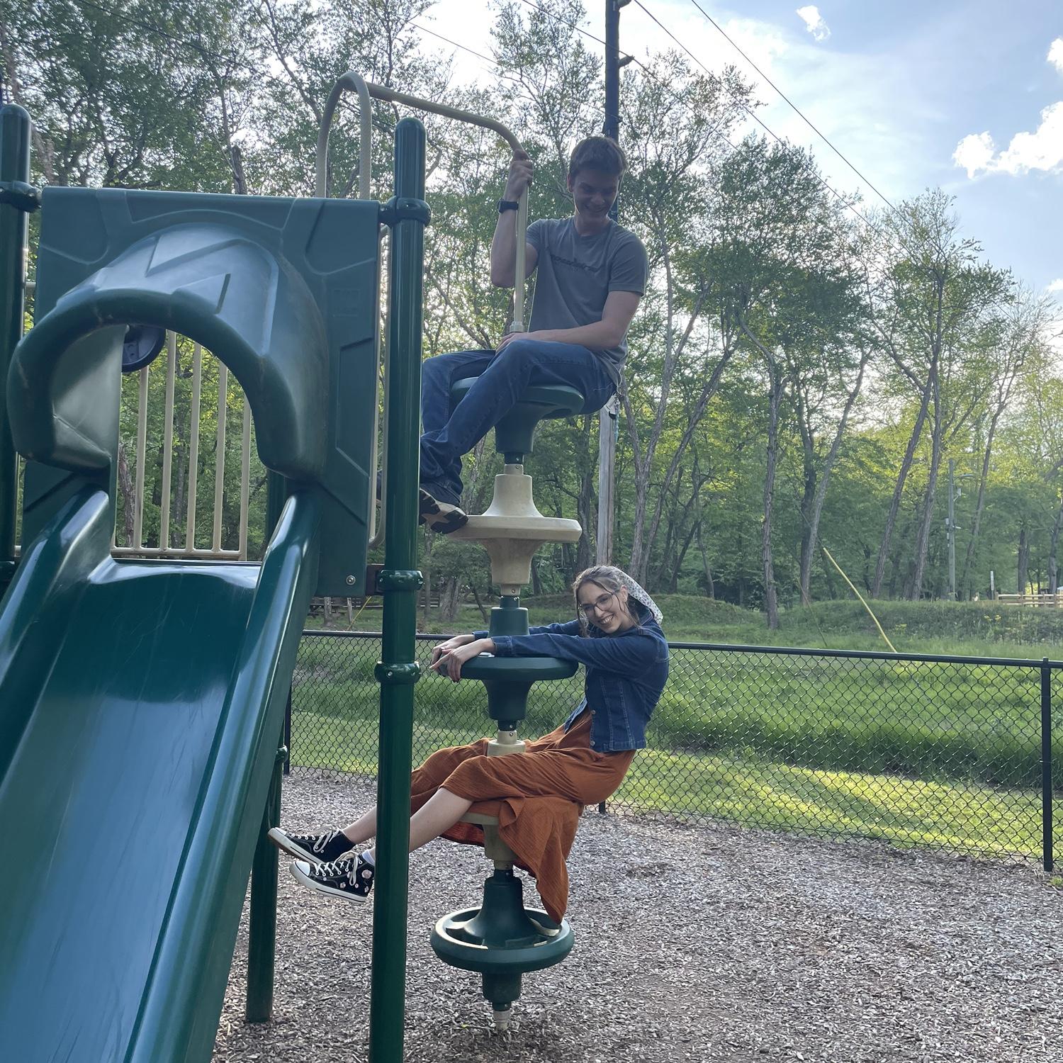 First day Trenton met Jadyn’s brother Gavin and best friend Makayla.