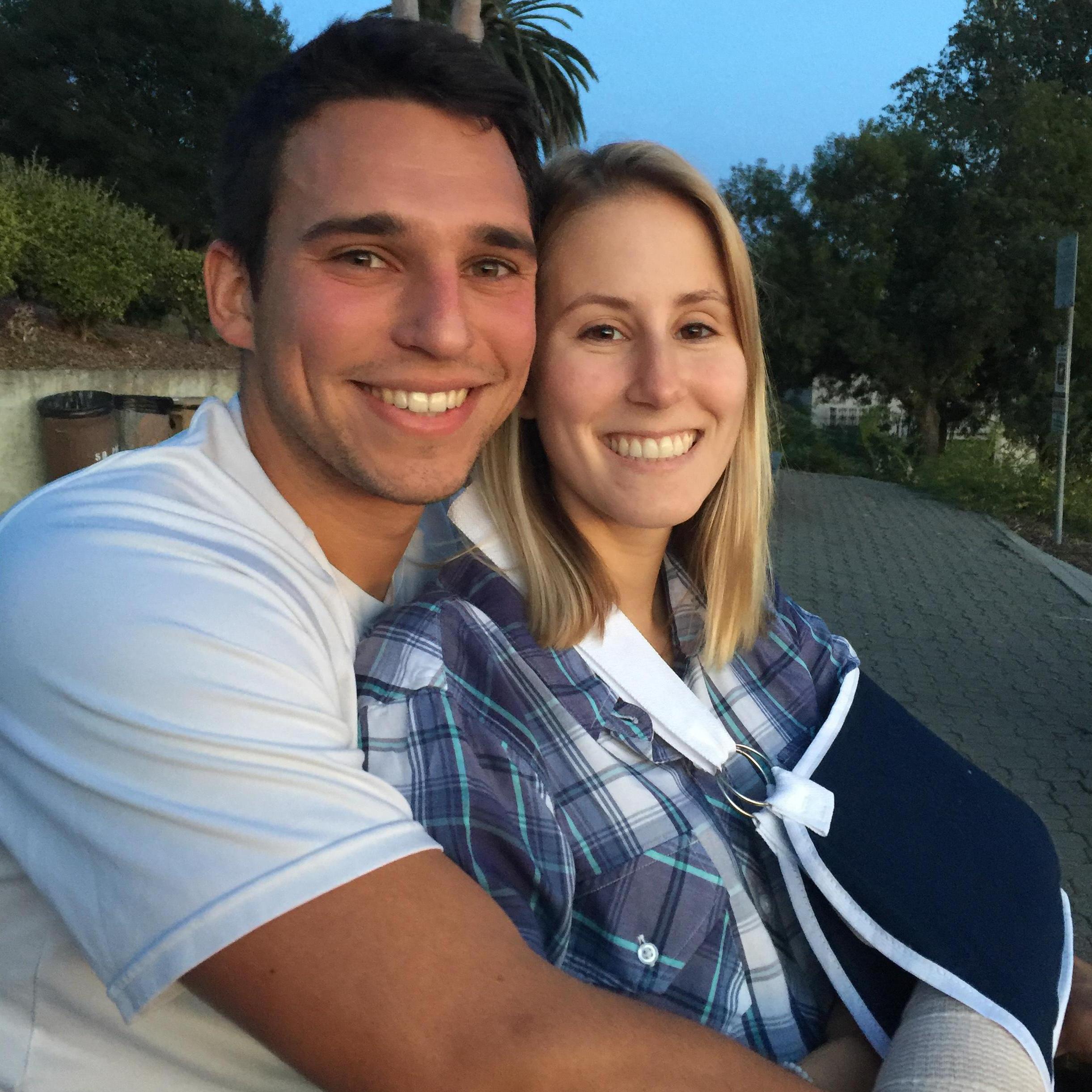 We are an injury prone couple!