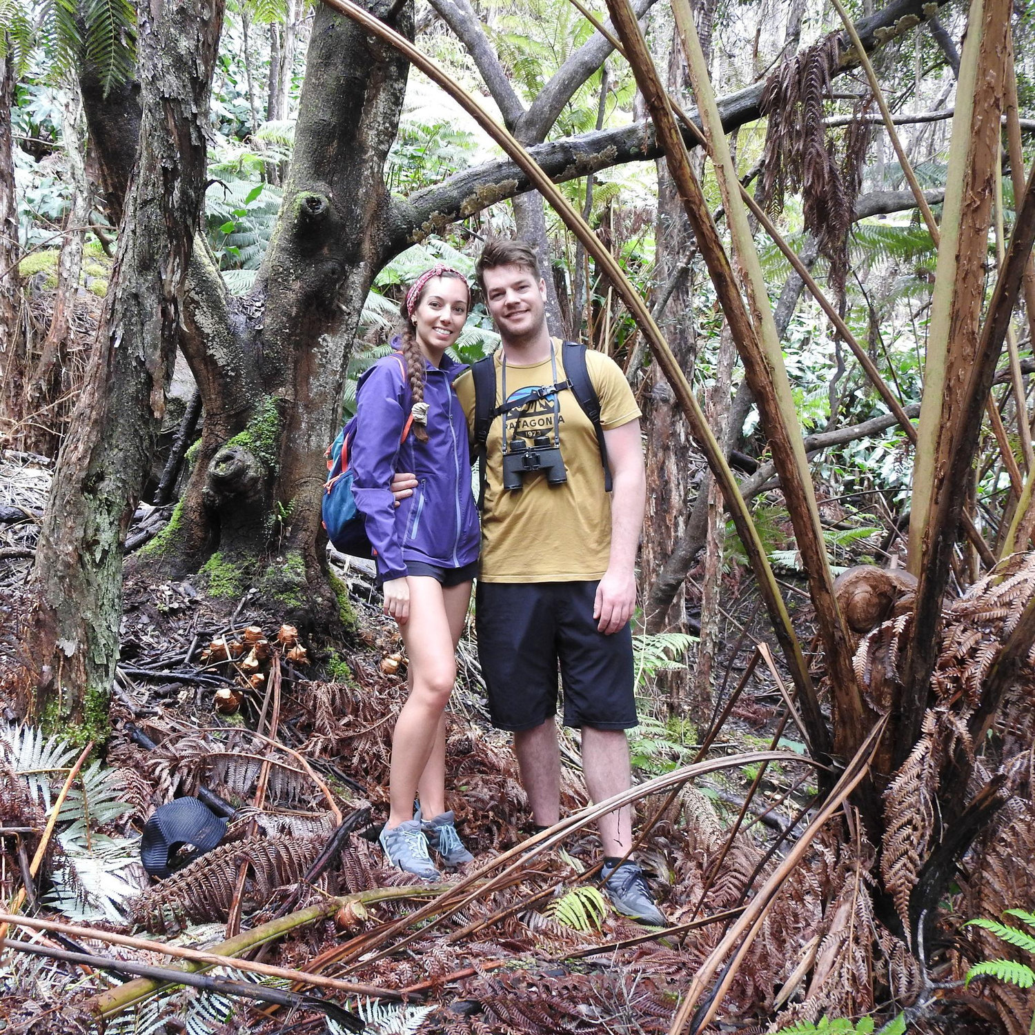 At Hawaiʻi Volcanoes National Park, February 2021