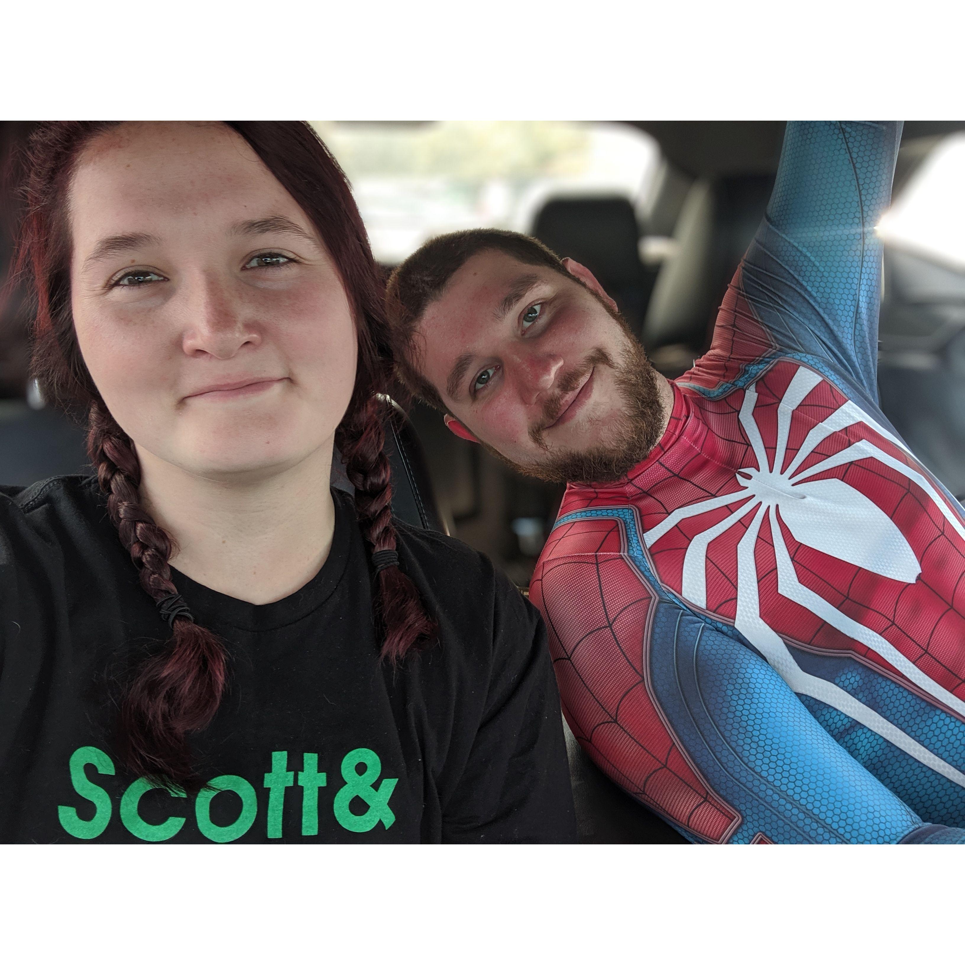1st Year at the Annual Halloween Party in NC
2019
