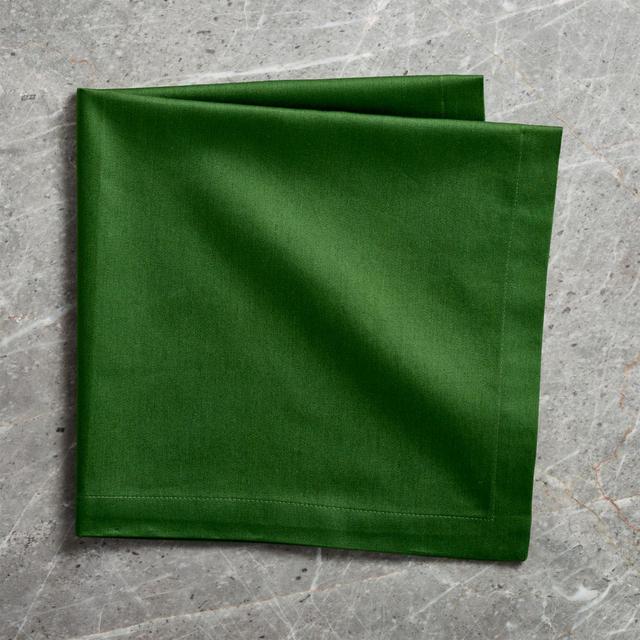 Fete Dark Green Cotton Napkin