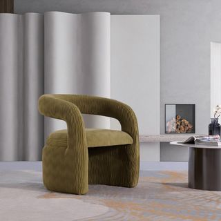 Modern Corvette Velvet Dining Chair