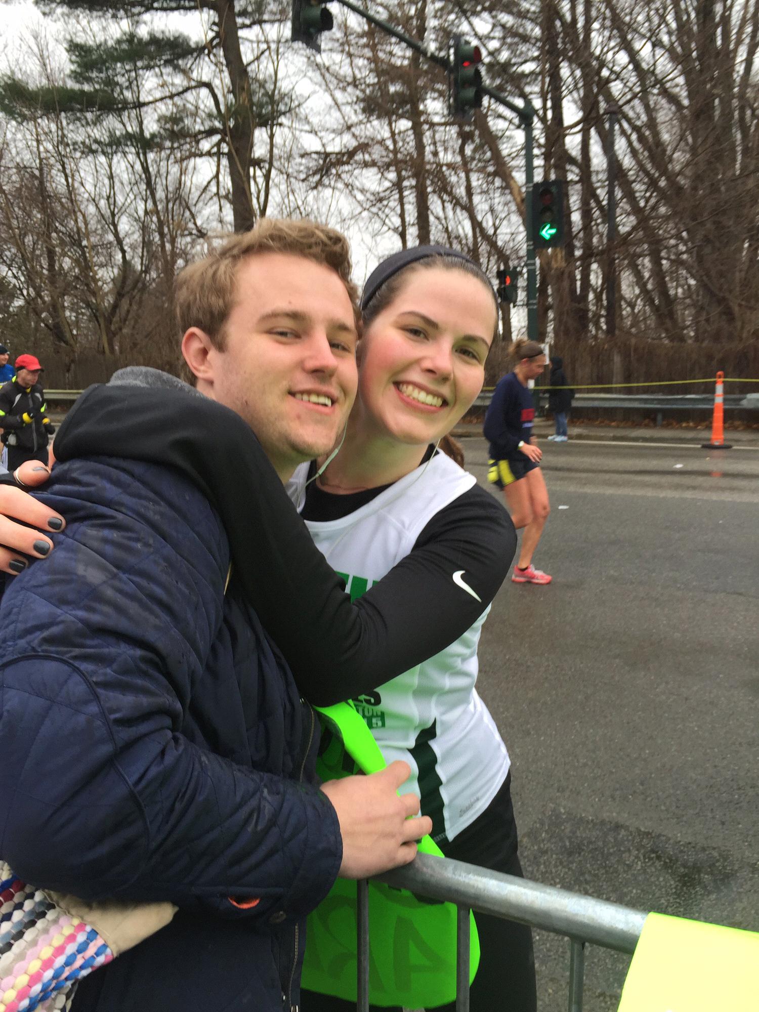 The best cheerleader part 2 [Boston Marathon 2015]