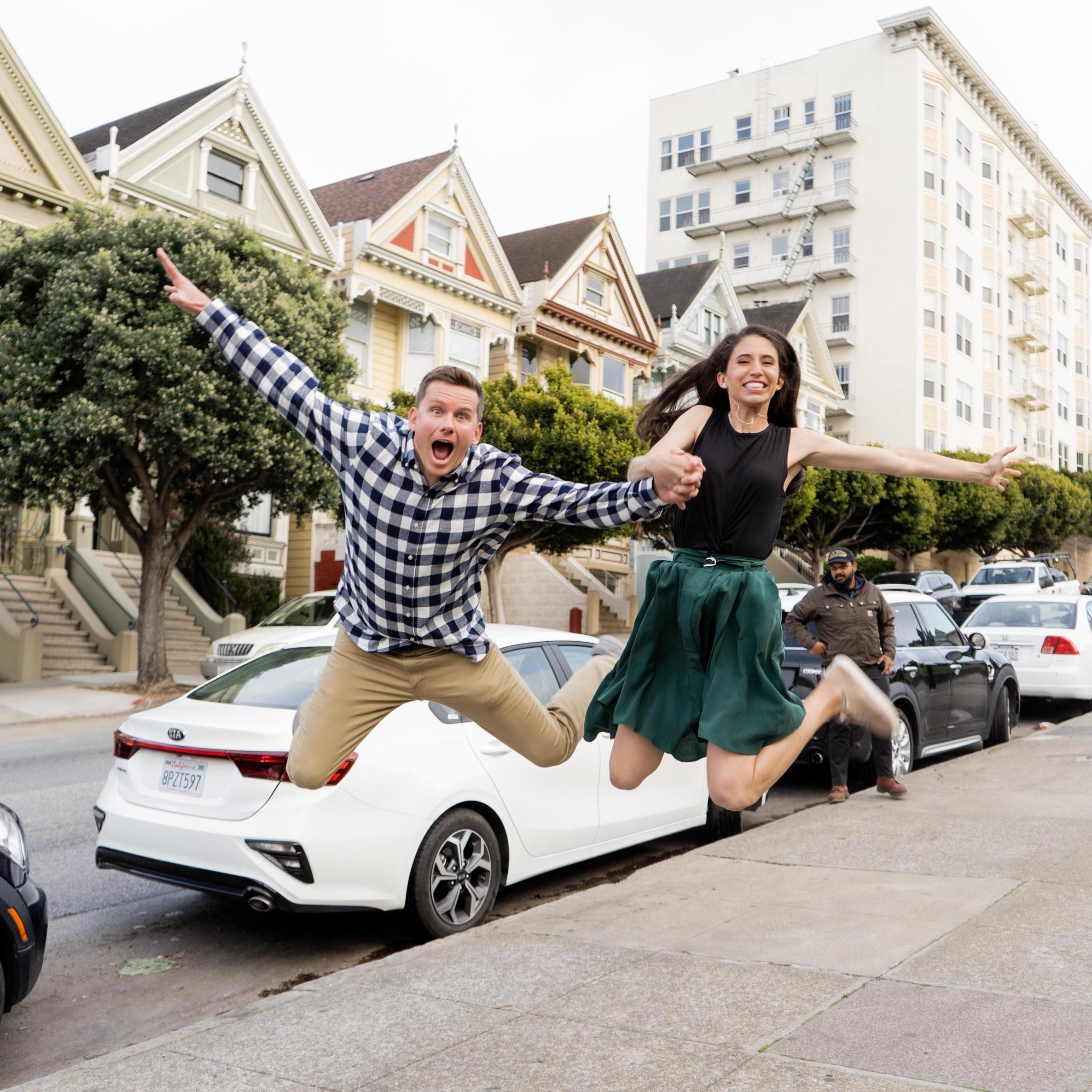 Some of our favorites from our engagement photo session in San Francisco with the incredibly talented Emily Haring! (April 2021)