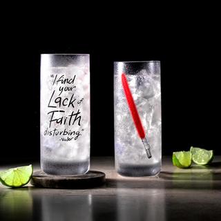 Star Wars™ Darth Vader™ Lightsaber Tall Drinking Glass, Set of 2