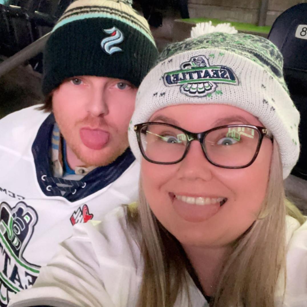 One of many Seattle Thunderbirds hockey games. Fall 2022