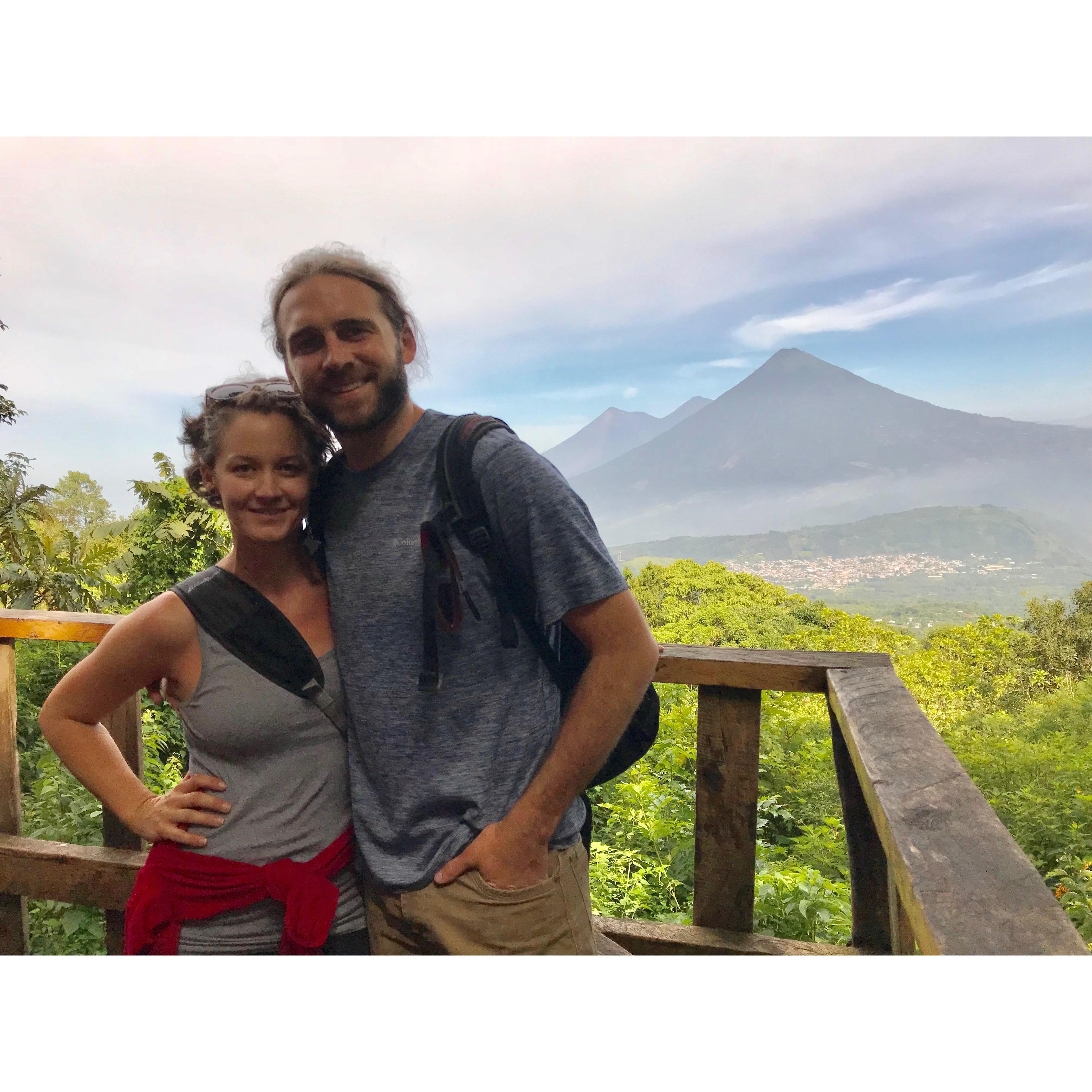 Surrounded by volcanos!