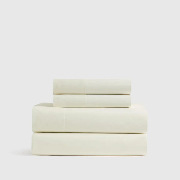 Organic Crisp Percale Sheet Set - King