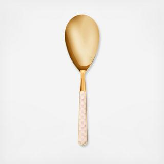 Rosy Check Bistro Serving Spoon