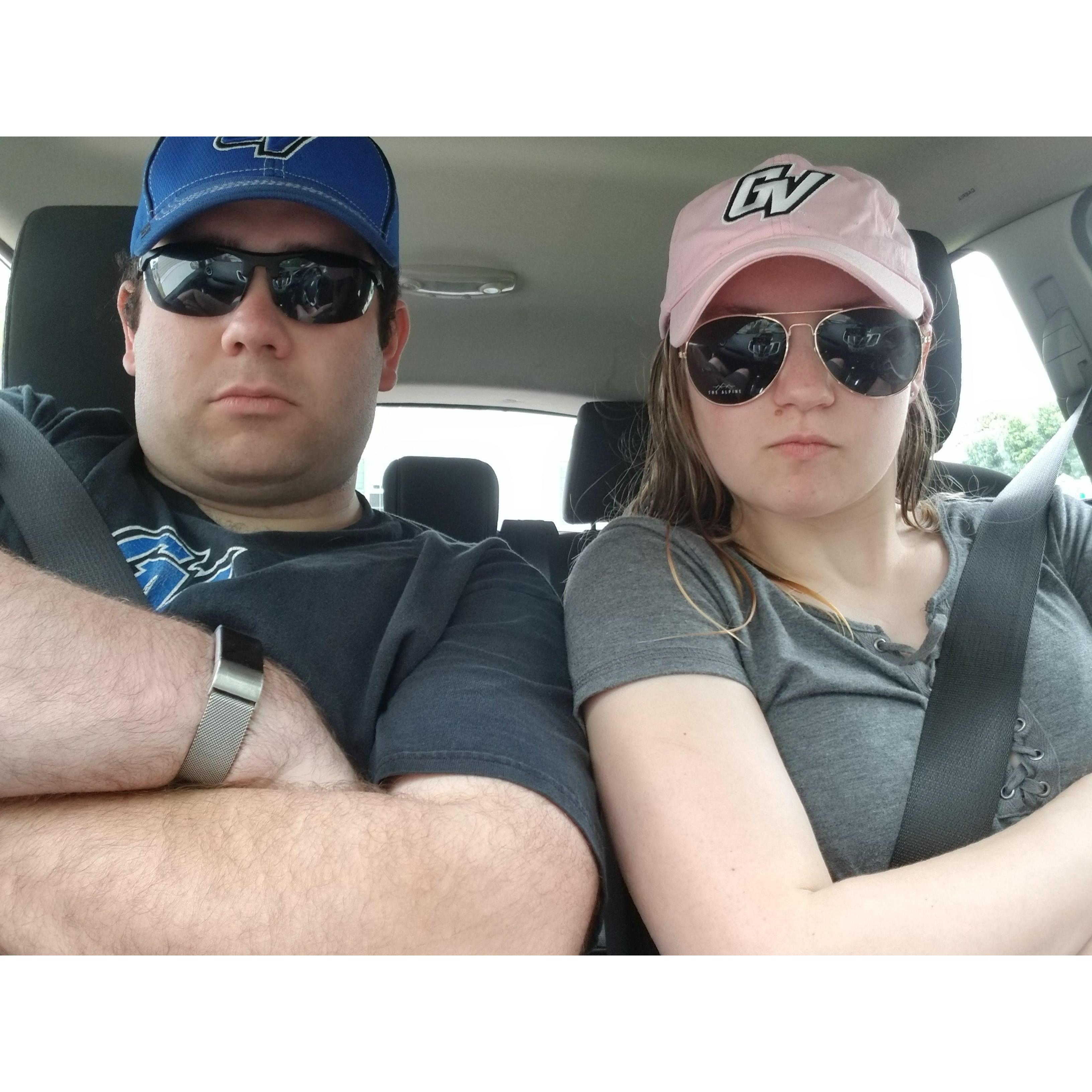 Trying to be cool