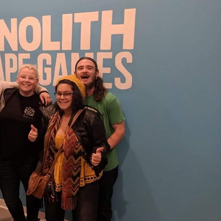 When you take your bestie out to use your noggins @ Monolith Escape Games. See if you can beat our time! Photo courtesy of the owners, Cat Gempler and James Dauber.
