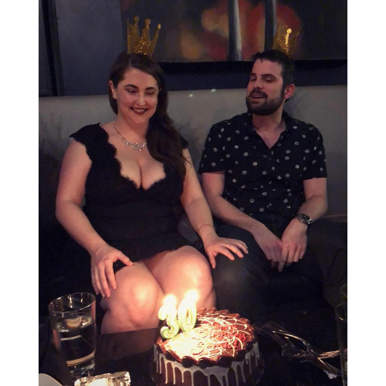 Sarah's 30th birthday (January 2019)