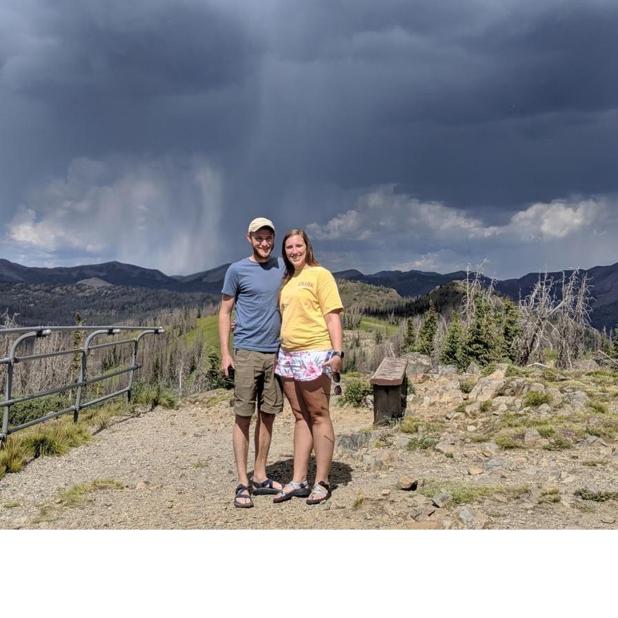 At Lobo Overlook in Pagosa Springs, CO-- August 2019