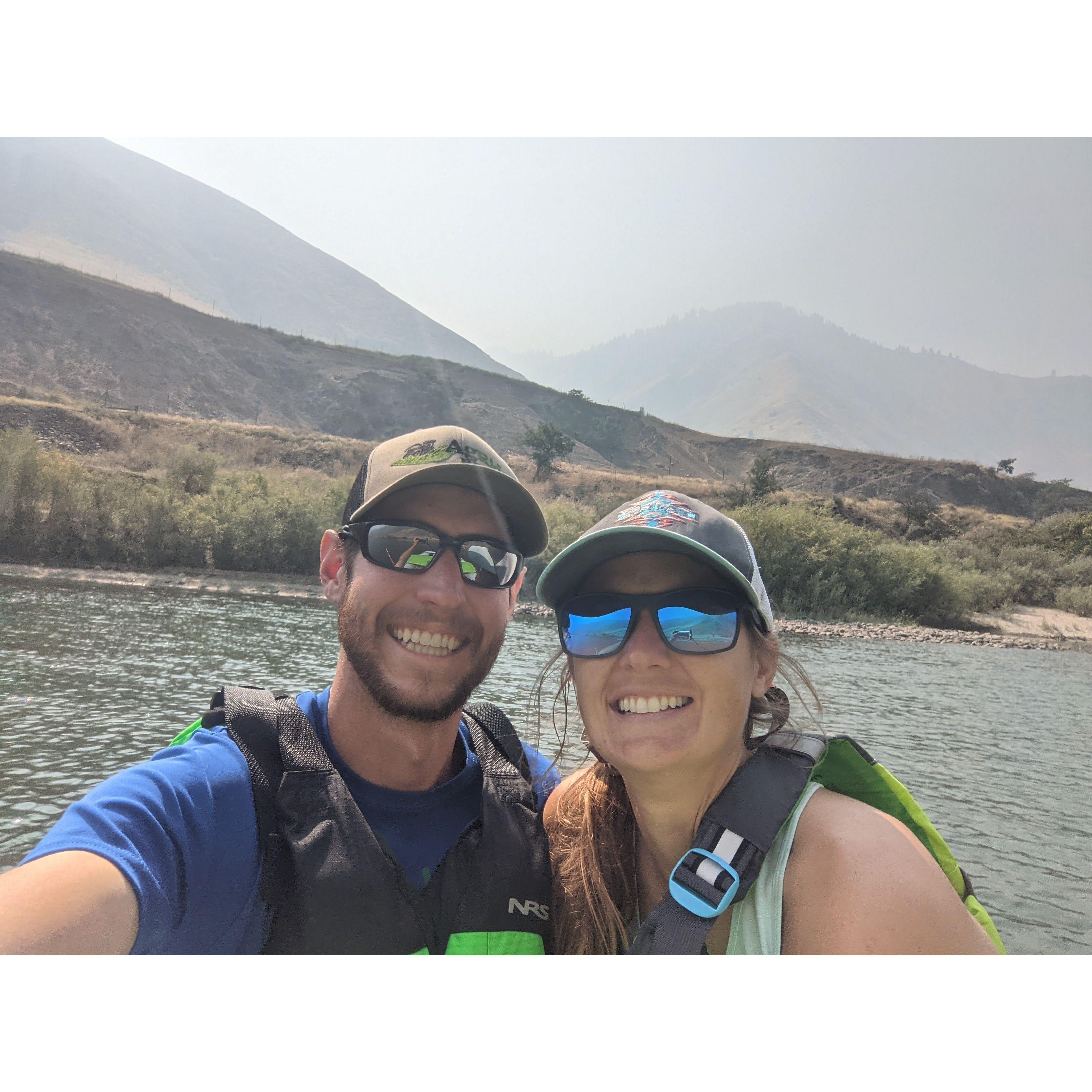 Our Labor Day 2021 rafting trip on the Lower Salmon River!