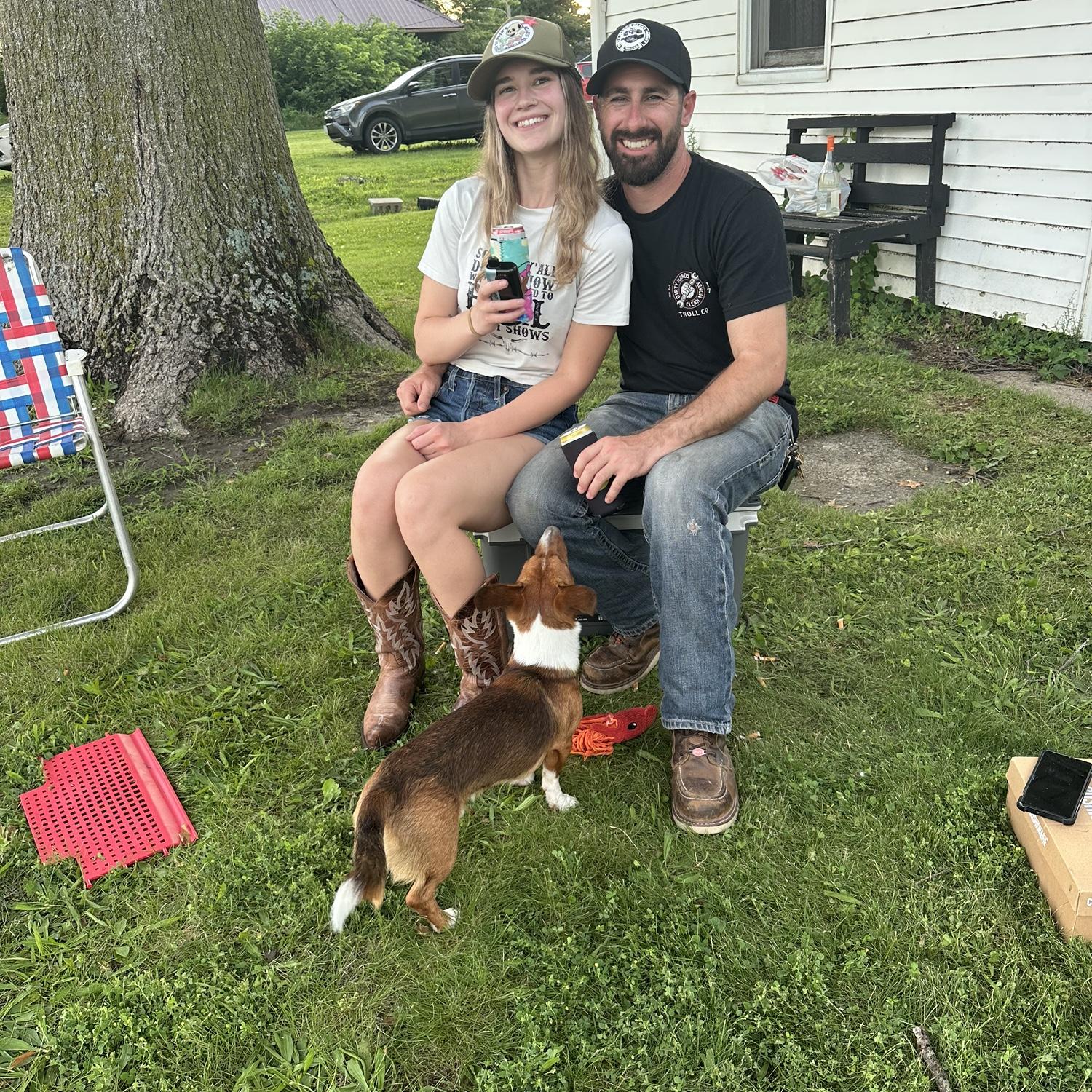 In Iowa, Brian meeting the family