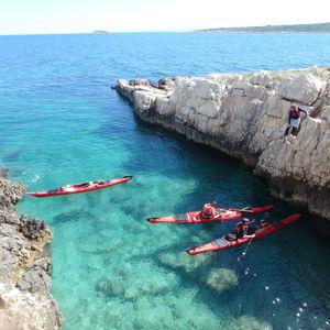 Kayak tour of Croatian islands ($70/person)