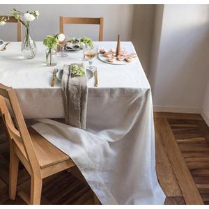 Smooth Tablecloth - Linen - White