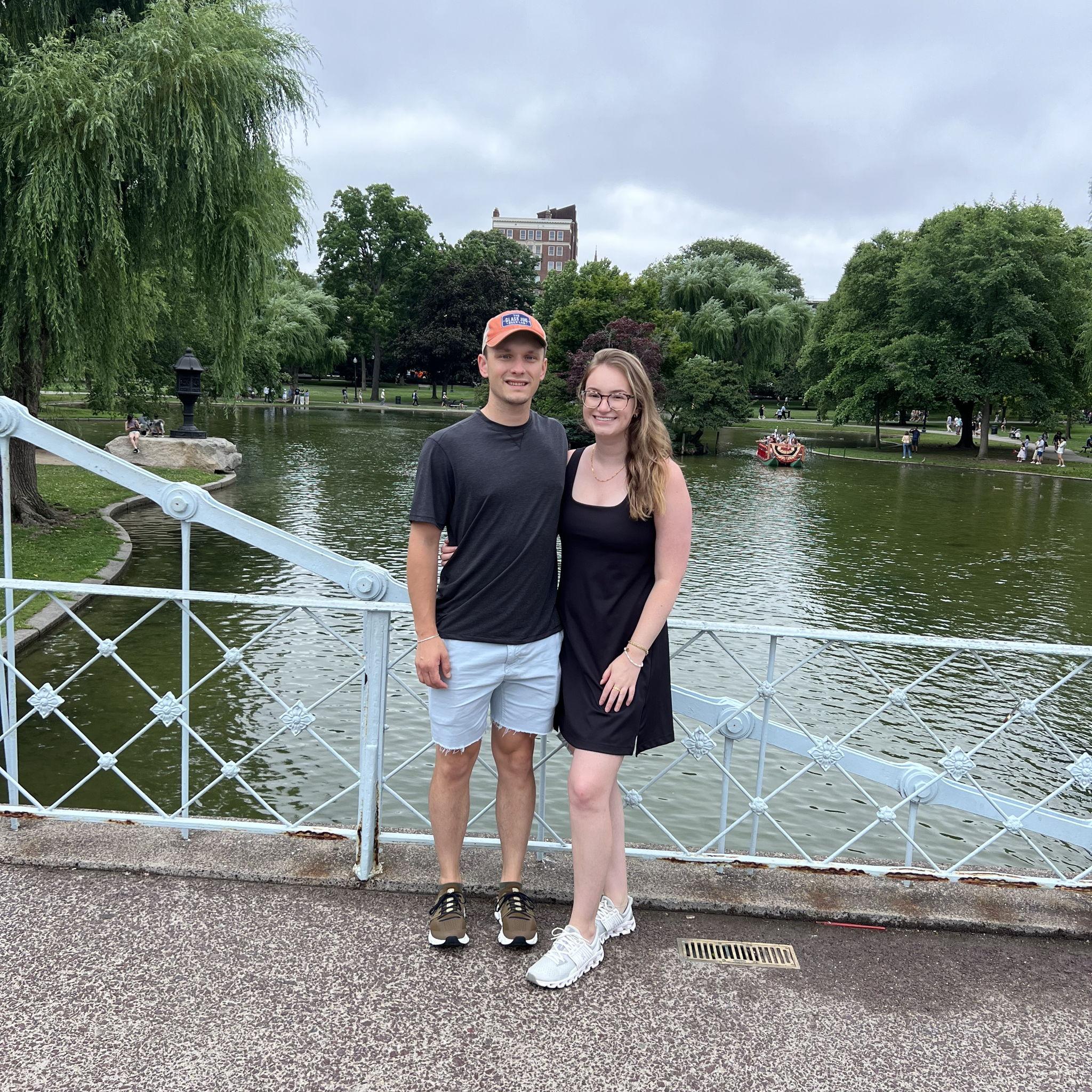 July '24 - Matthew's first trip to Boston with McKenna.