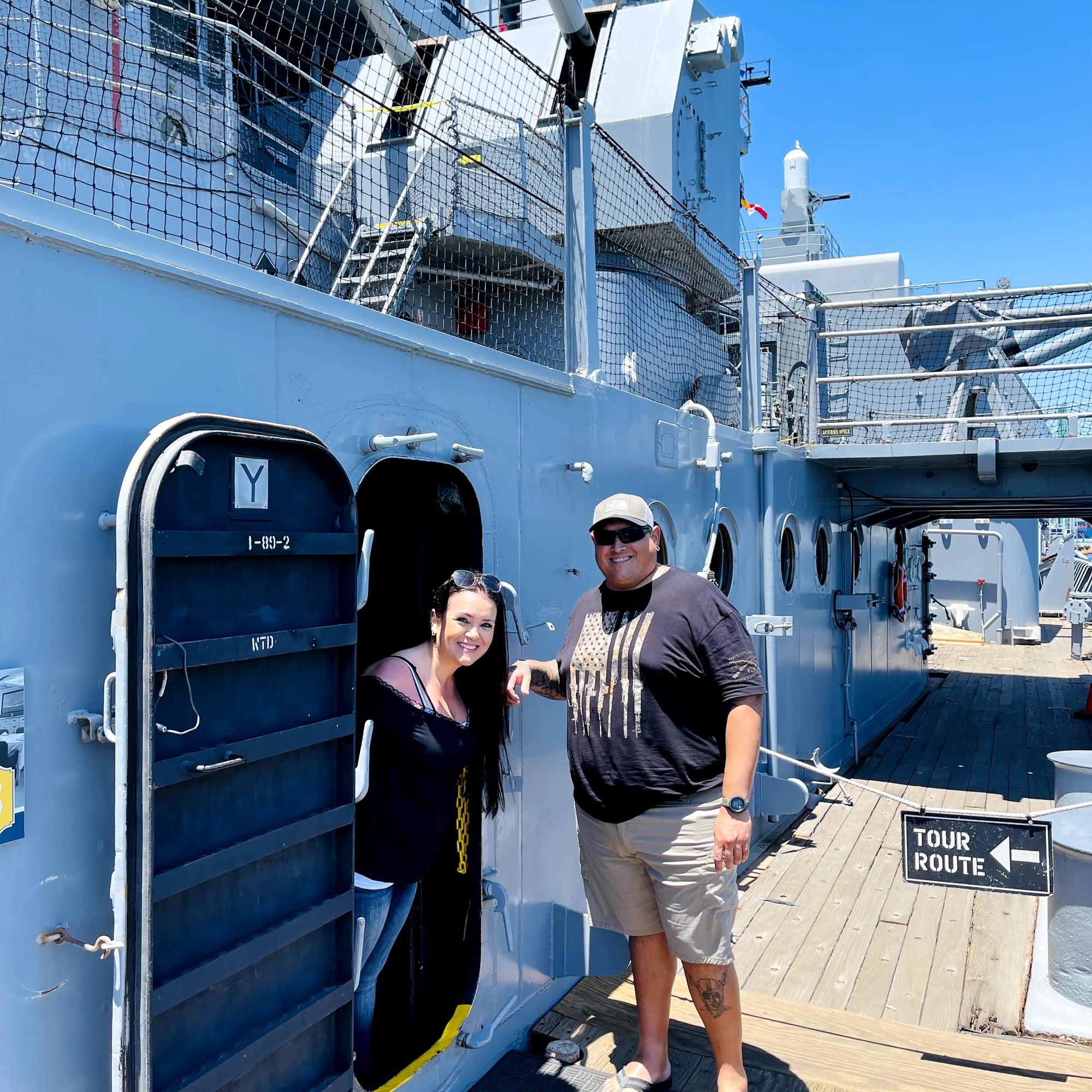 Exploring the USS Iowa