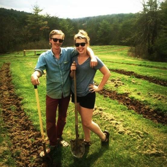 At Price's Farm in Asheville, Terra Preta