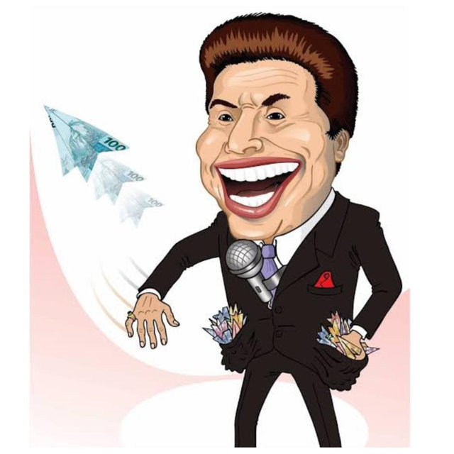 Aviãozinho de dinheiro Silvio Santos!