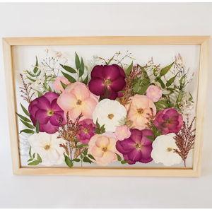 Wedding Bouquet Pressed Flower Frame