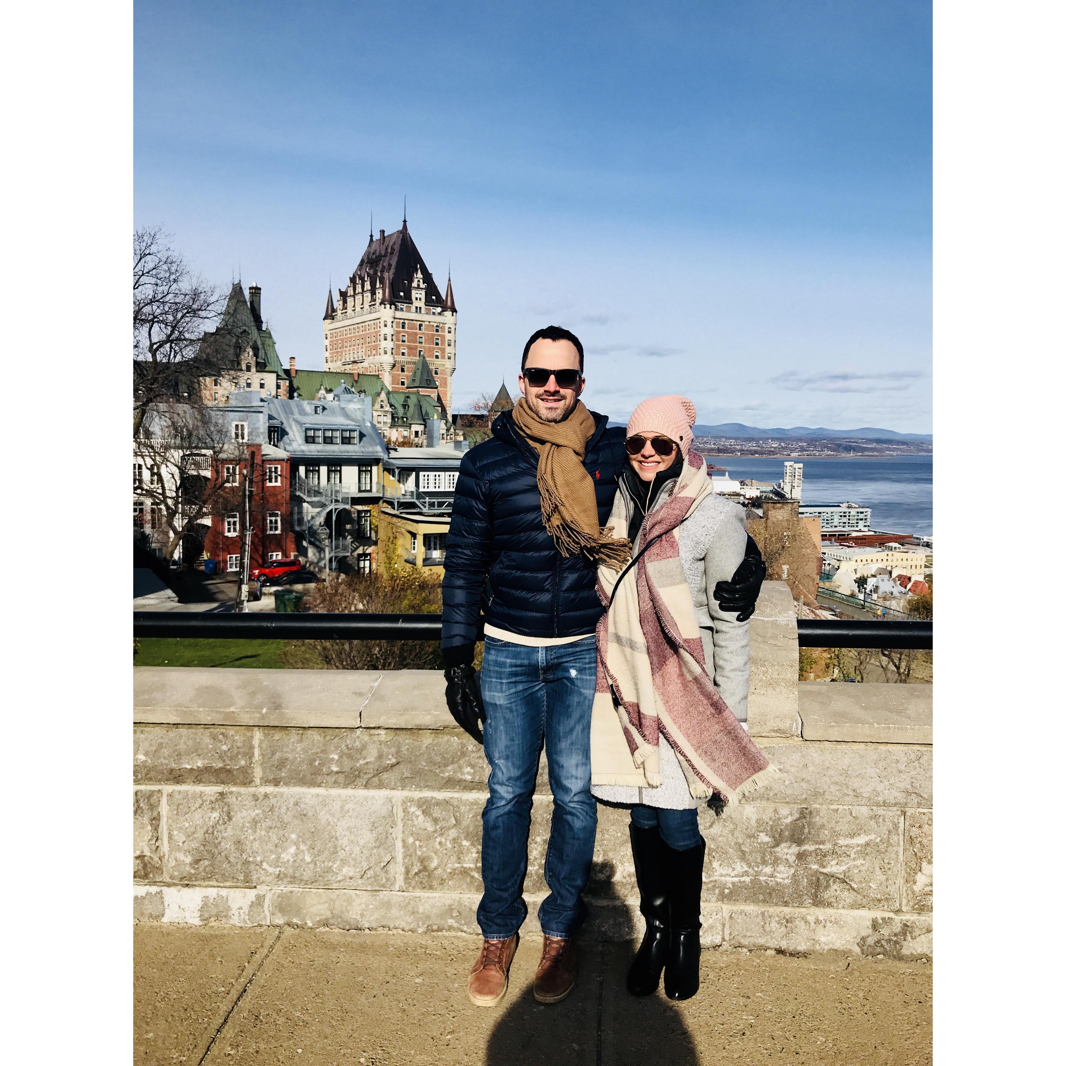 Chilly Quebec City